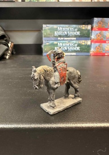 M72 Knight on Horse with Weapon