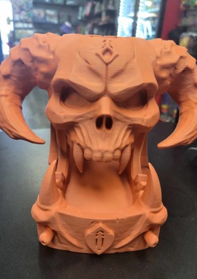 Demon Skull Dice Tower