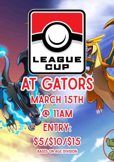 Gators March League Cup – 03/15/2026 @11am