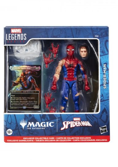 Marvel Legends Series Magic: The Gathering Battle-Damaged Spider-Man