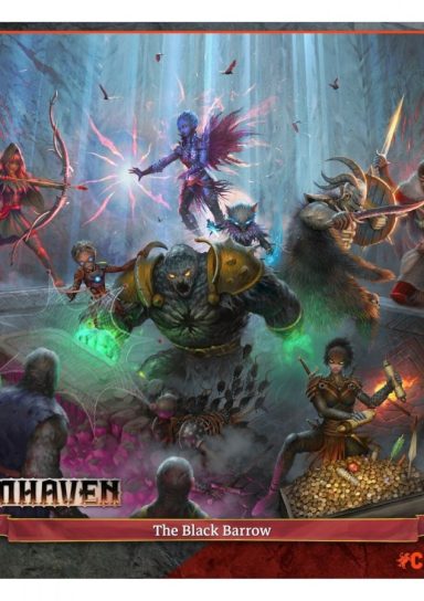 Gloomhaven: Black Burrow Puzzle (1000 piece)