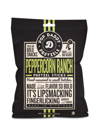 Pop Daddy – Peppercorn Ranch Seasoned Pretzels