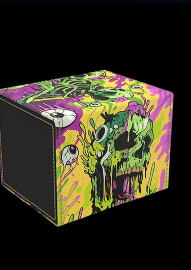 Melting Skulls Vault Deck Box