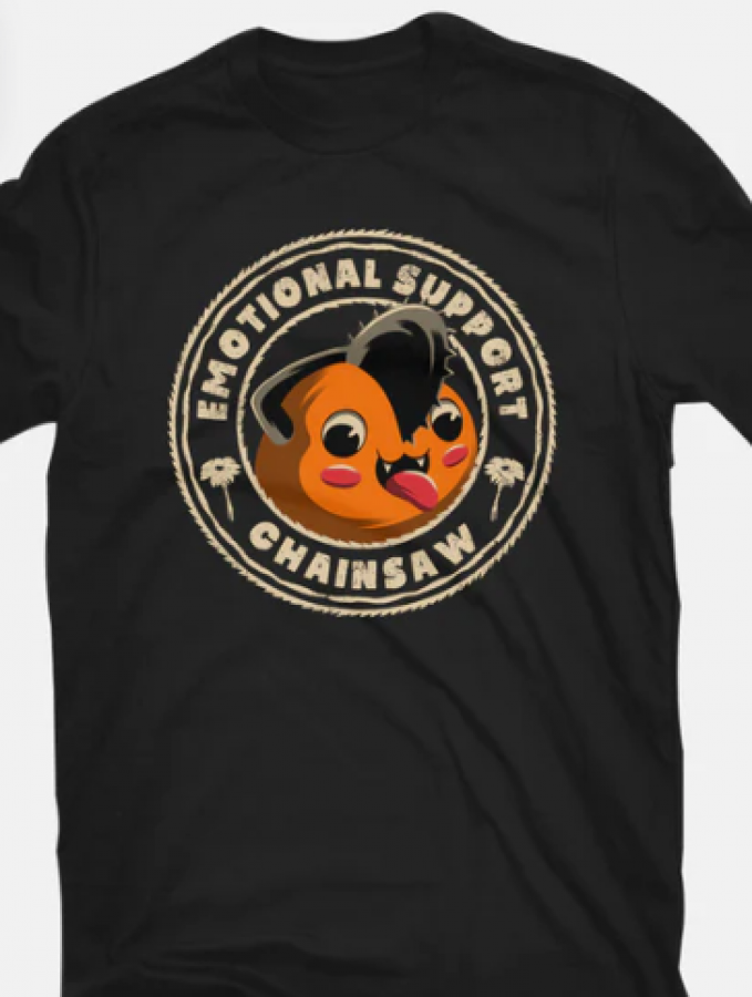 Emotional Support Chainsaw T-Shirt