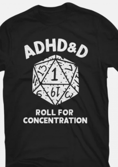Roll for Concentration Shirt