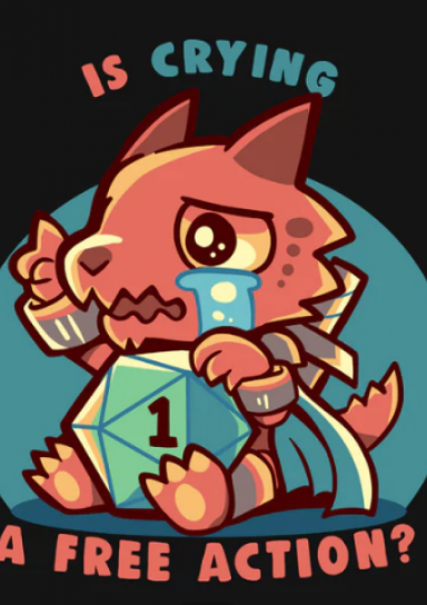 Crying is a Free Action Shirt