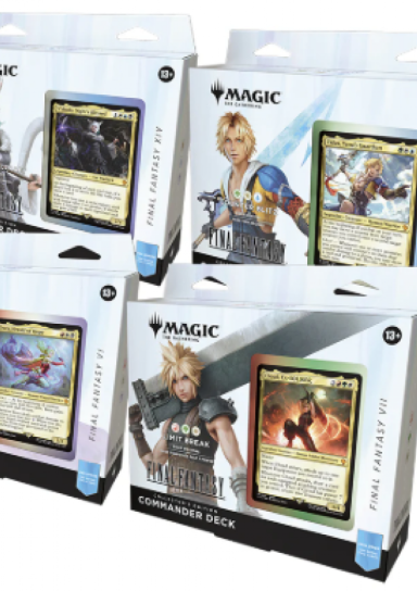 Final Fantasy Collector Commander Deck (4ct)