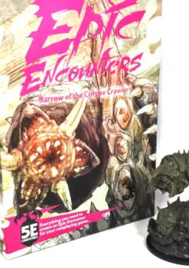 [PRE OWNED – Like New] Epic Encounters Barrow of the Corpse Crawler  + Tower of the Lich + Arena of the Undead