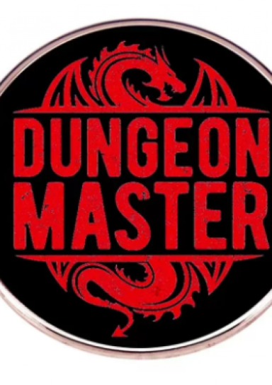 Red Dungeon Master Pin #31