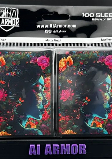 Lotus Pop-Art Girl Art Sleeves