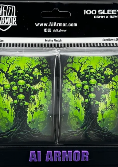 Golgari Tree Of The Dead Art Sleeves