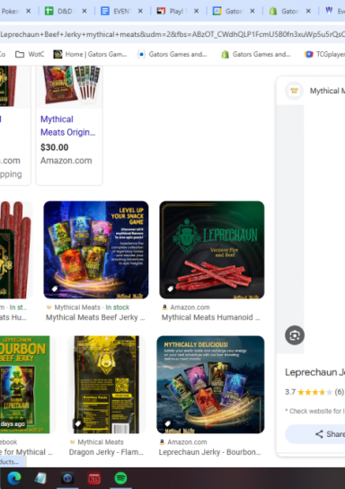 Leprechaun Beef Jerky