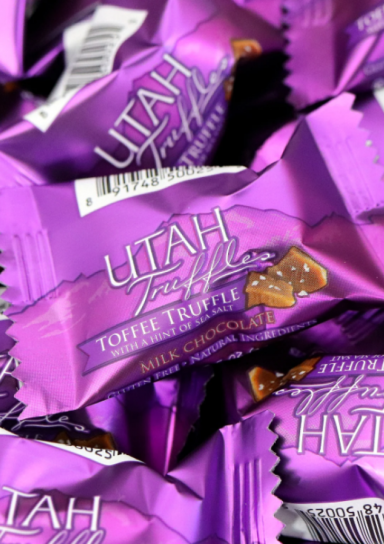 Utah Truffles – Toffee Truffle Mini