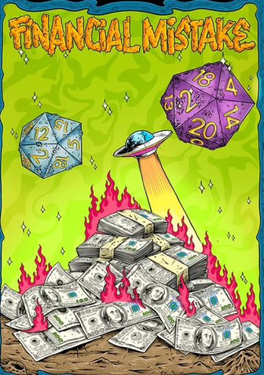 Financial Mistake Art Sleeves