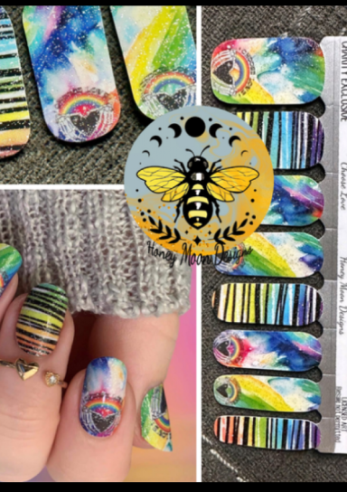 Choose Love Nail Strips