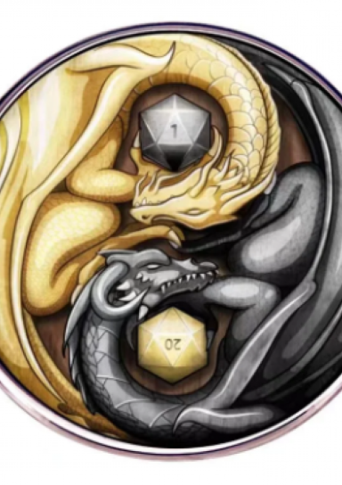 Dragon Yin/Yang Pin #20