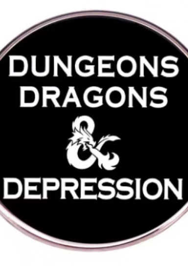 D&D Depression Pin #55