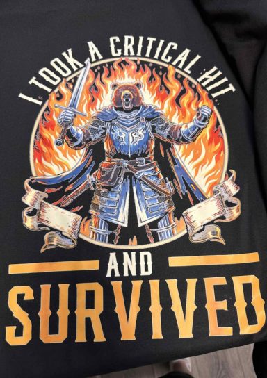 I Took a Critical Roll & Survived Shirt