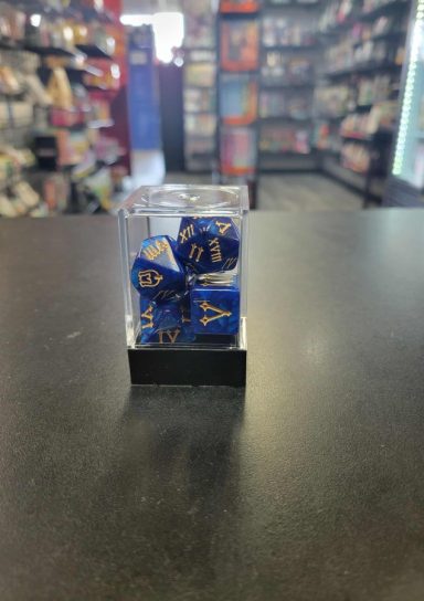 Roman Armor (Blue) RPG Dice Set