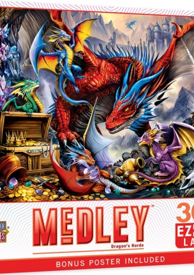 Medley – Dragon’s Horde 300 Piece Ez Grip Puzzle