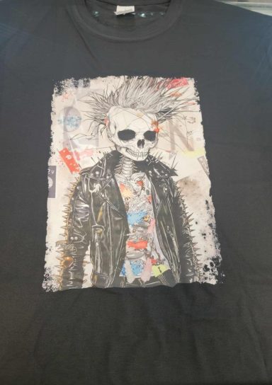 Skull Biker T-Shirt