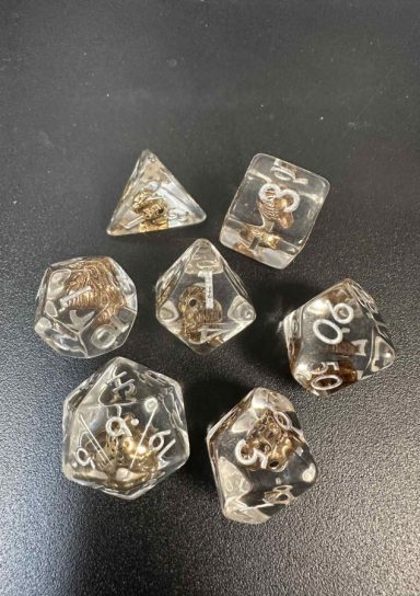 Jaguar Head Dice Set