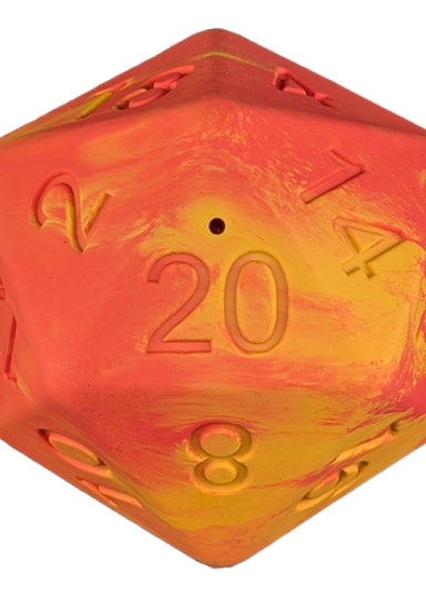 Pawlymorph D20 – Dragon Fire