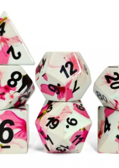 Flower Art Dice