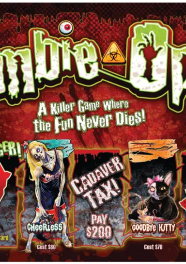 Zombie-Opoly Fun Undead Board Game