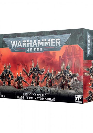 Chaos Space Marines: Chaos Terminator Squad