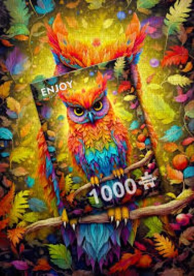 Autumnal Owl 1000pc Puzzle