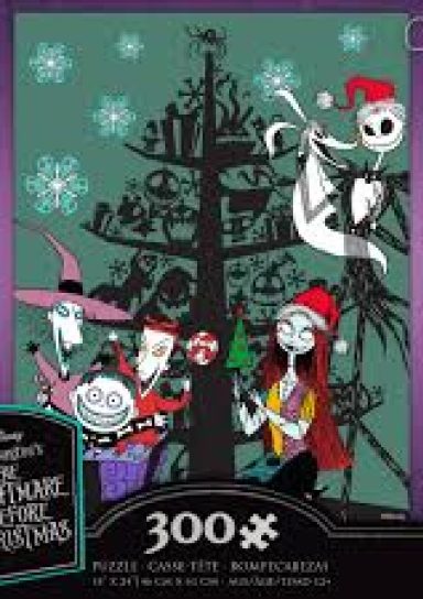 Nightmare Before Christmas Tree 300pc Puzzle