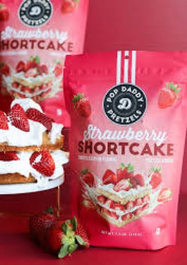 Pop Daddy – Strawberry Shortcake Pretzels