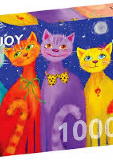 Smiling Cats 1000pc Puzzle