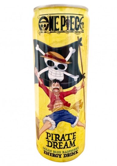 One Piece Pirate Dream Ocean Blue Rasp Energy Drink