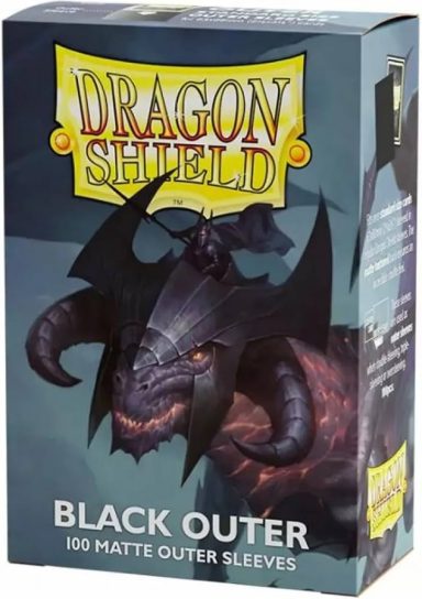Dragon Shield 100 ct Outer Matte Black